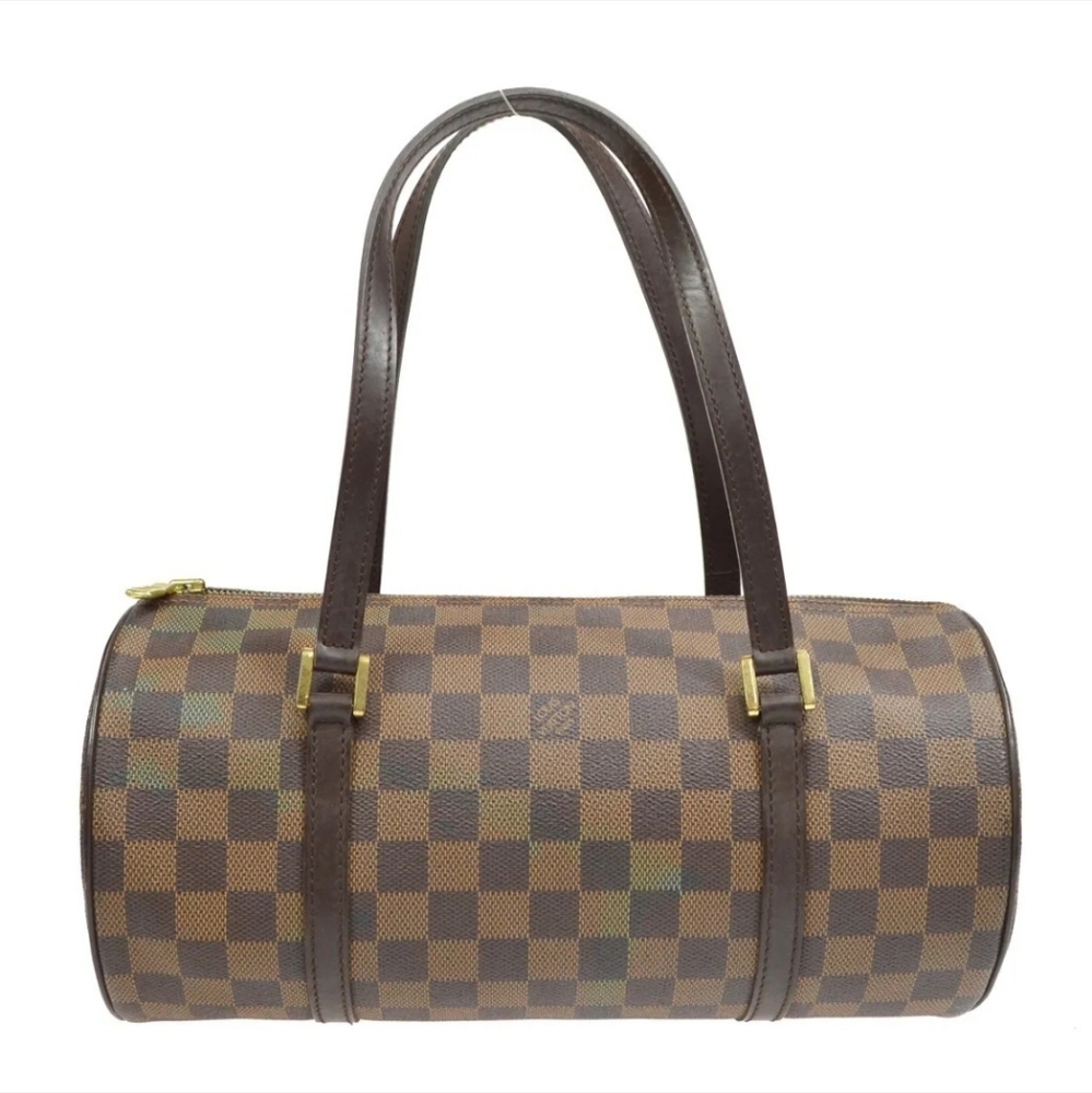 Louis Vuitton Brown Checkered Shoulder Bag